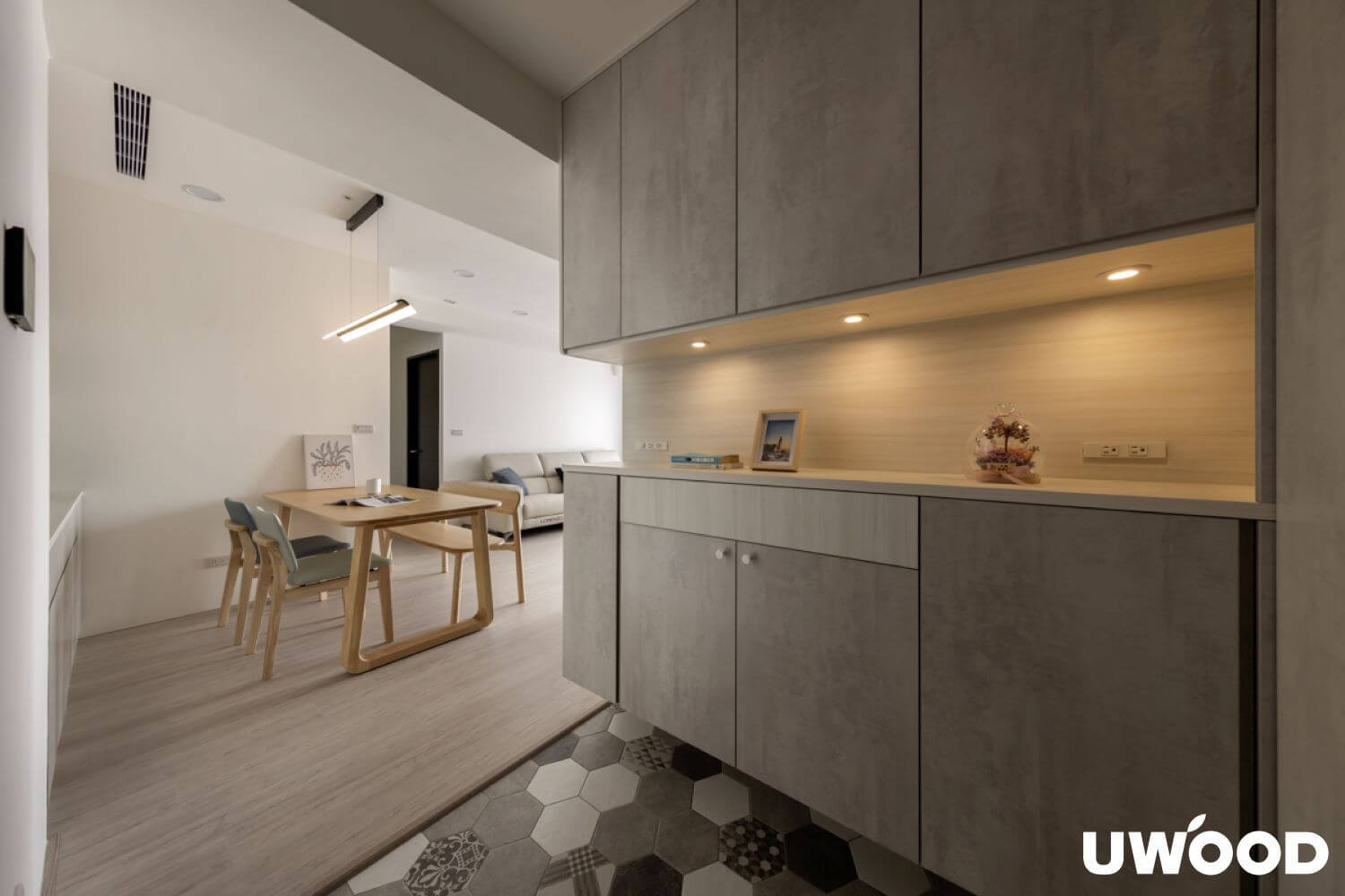 嚴選17種玄關設計實例分享：玄關櫃、屏風、落塵區一次看！