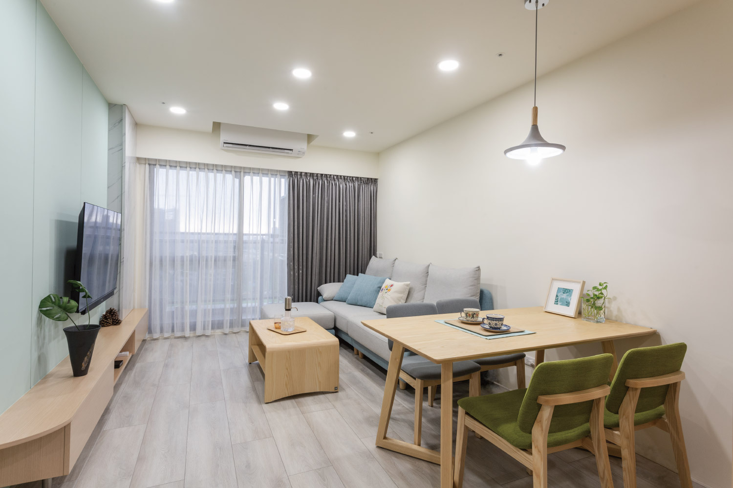簡約北歐風室內設計案例｜高雄市林公館｜20坪