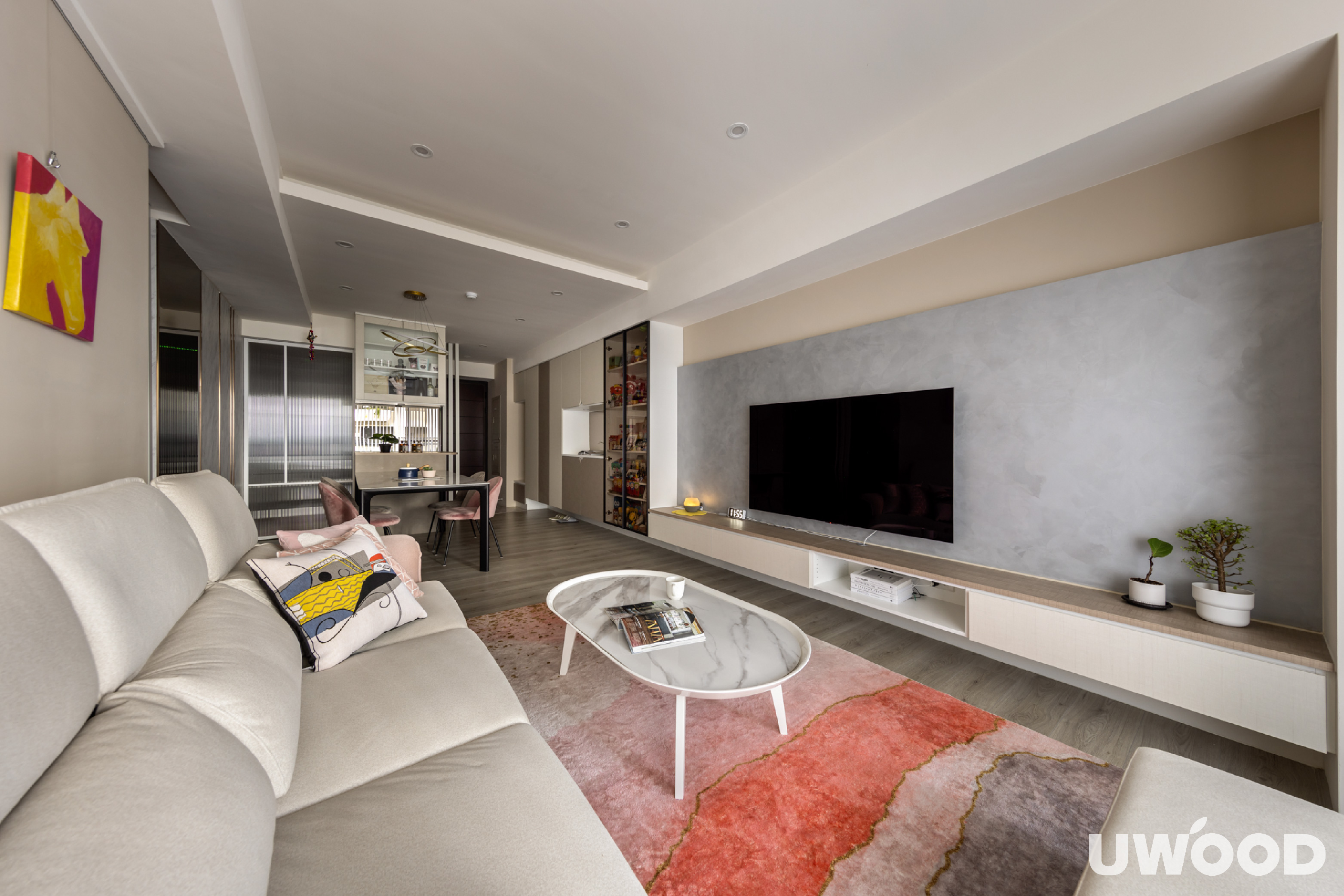 北歐風客廳設計