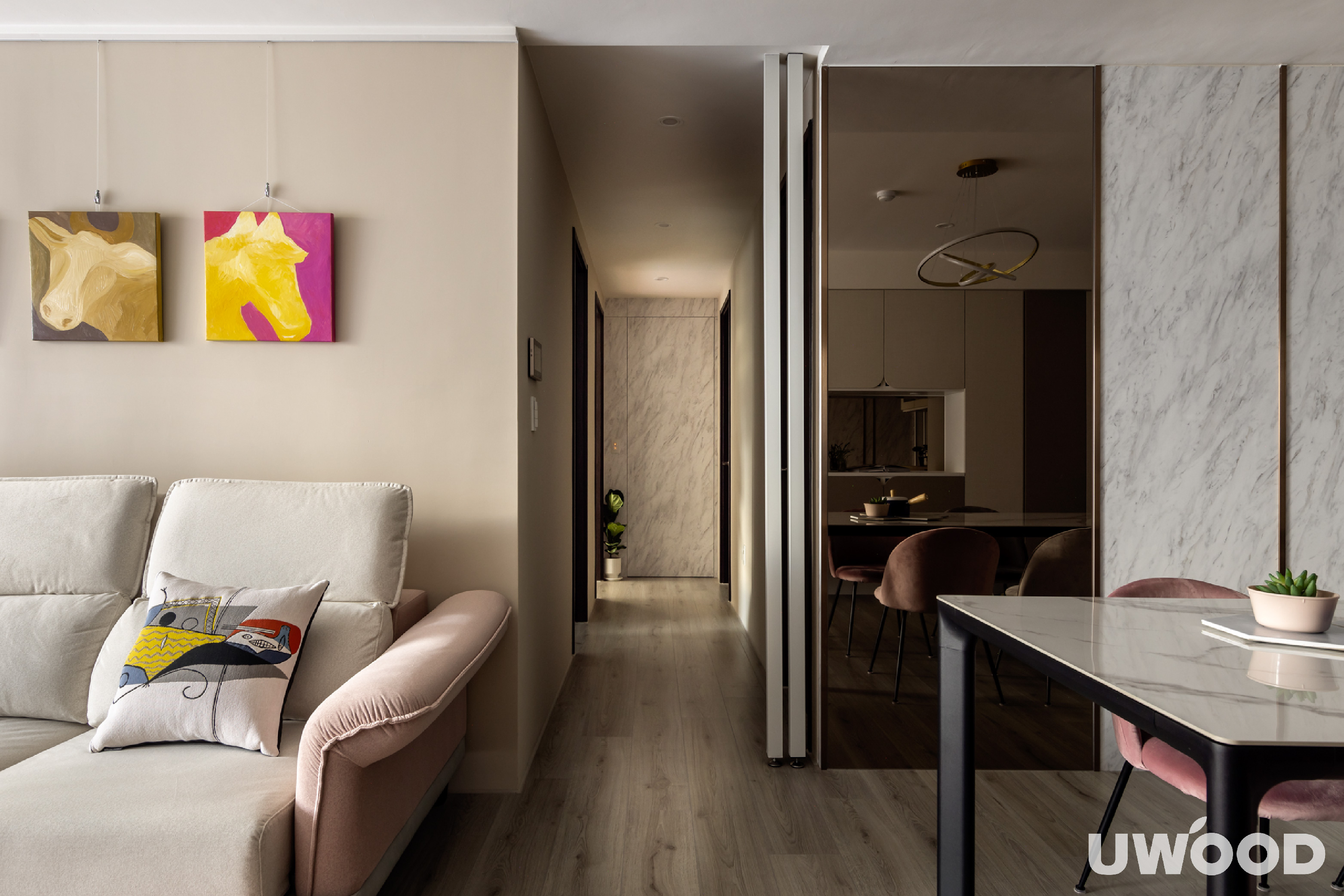 北歐風客廳設計