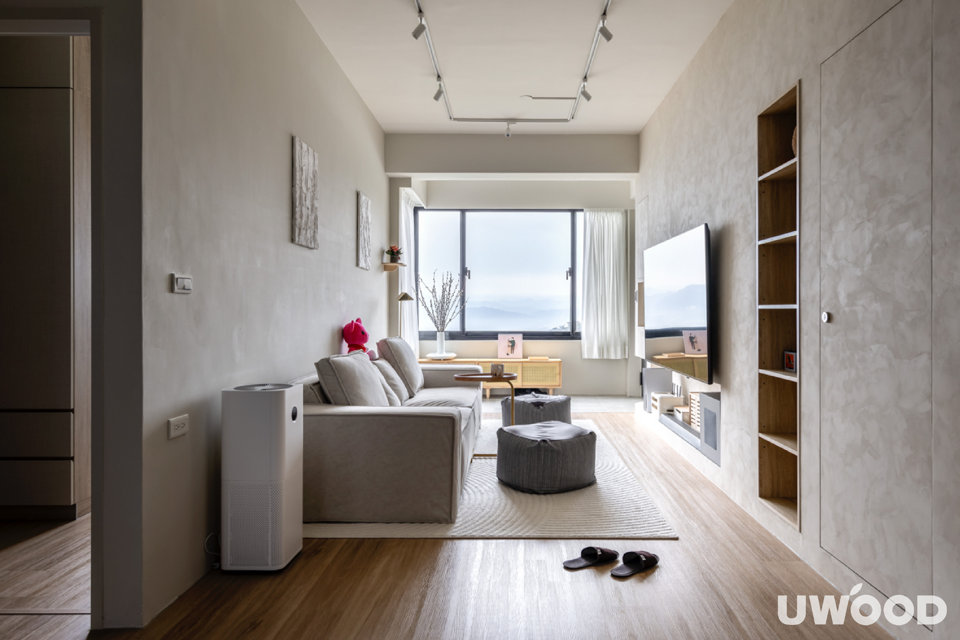 侘寂風客廳設計