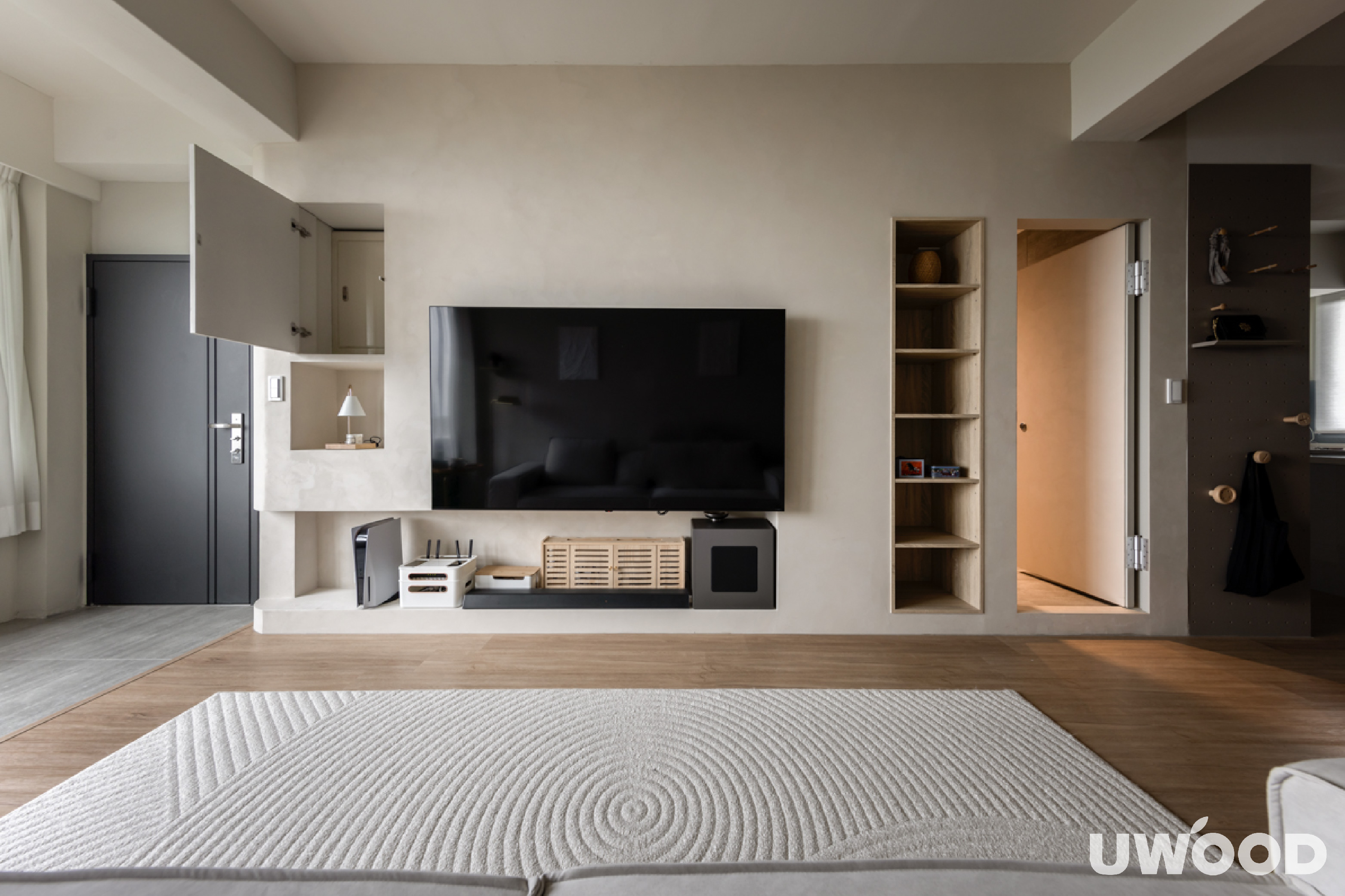 侘寂風客廳設計