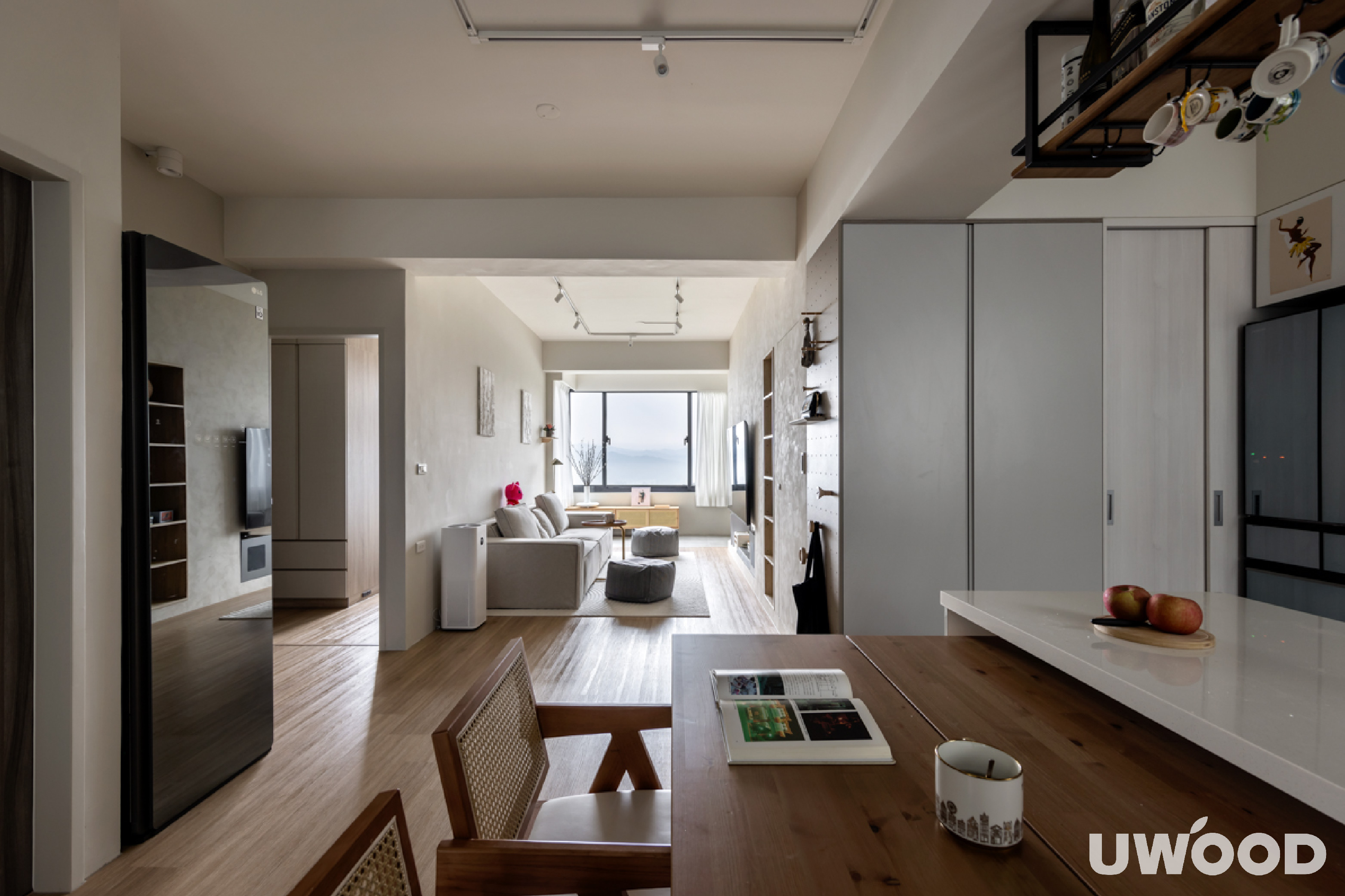 侘寂風客廳設計