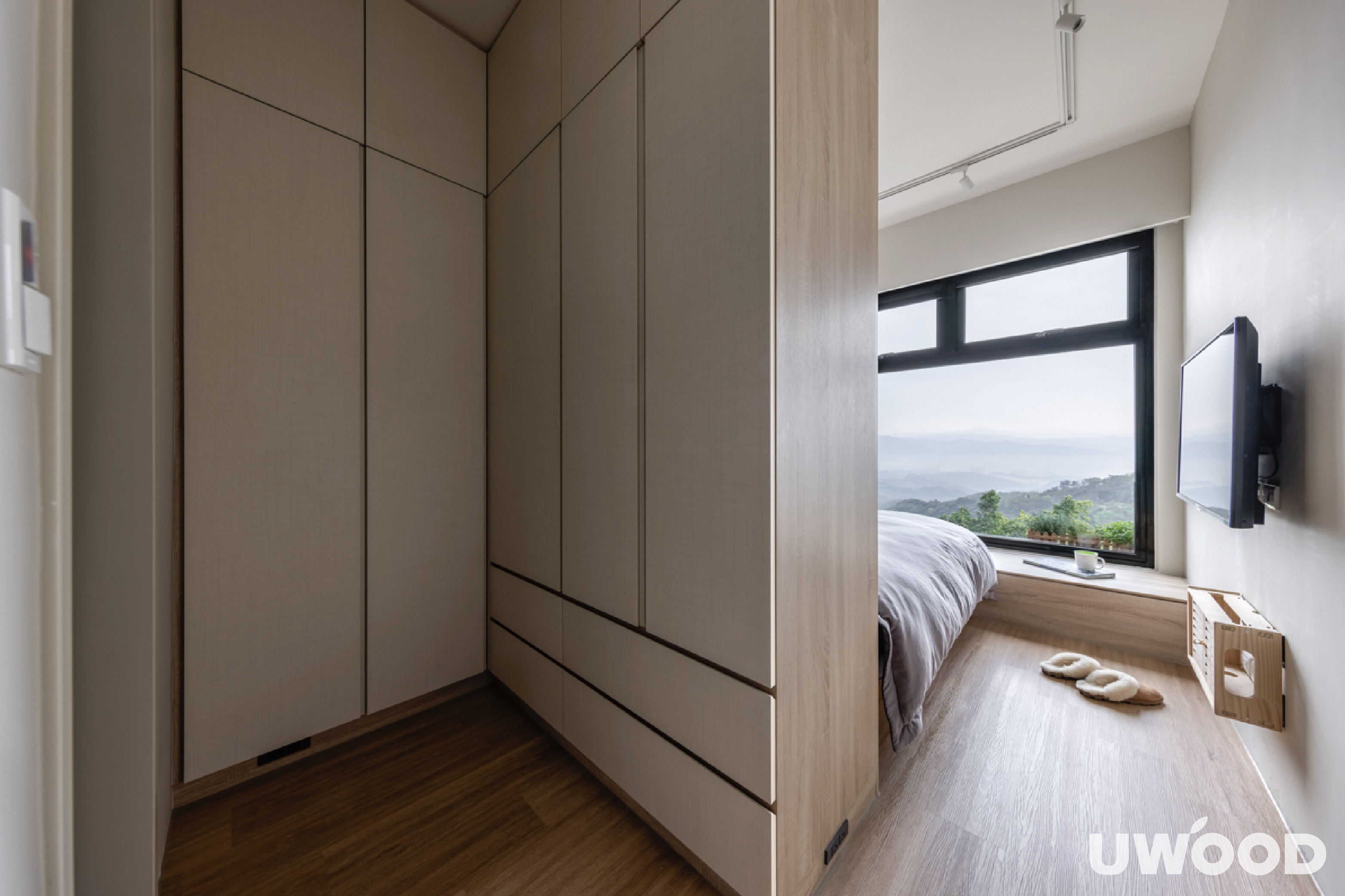 侘寂風臥室設計