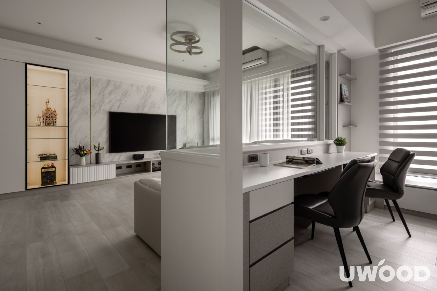 輕奢風室內設計｜新北市蕭公館｜45坪