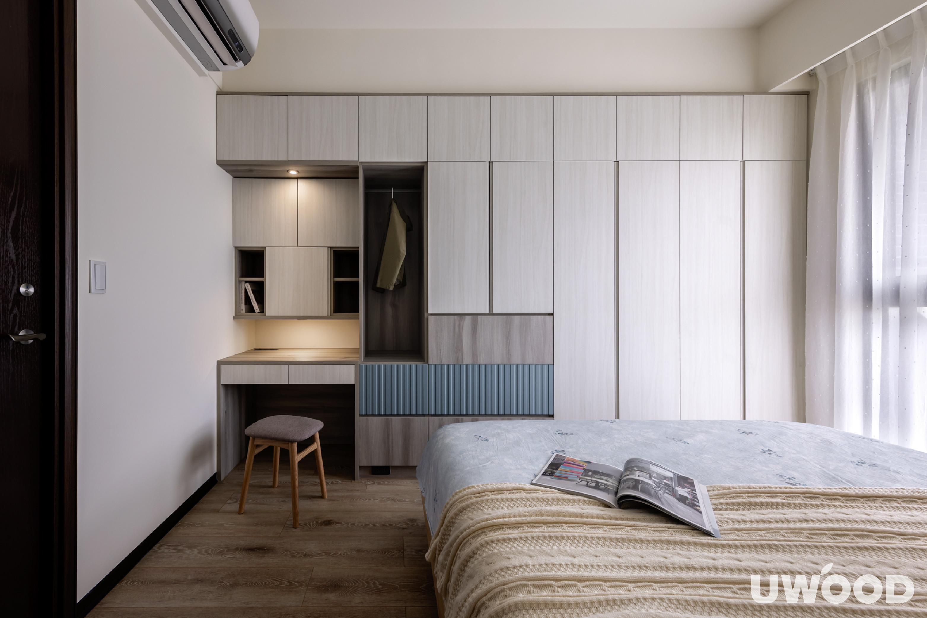 北歐風臥室設計｜新北市吳公館｜35坪