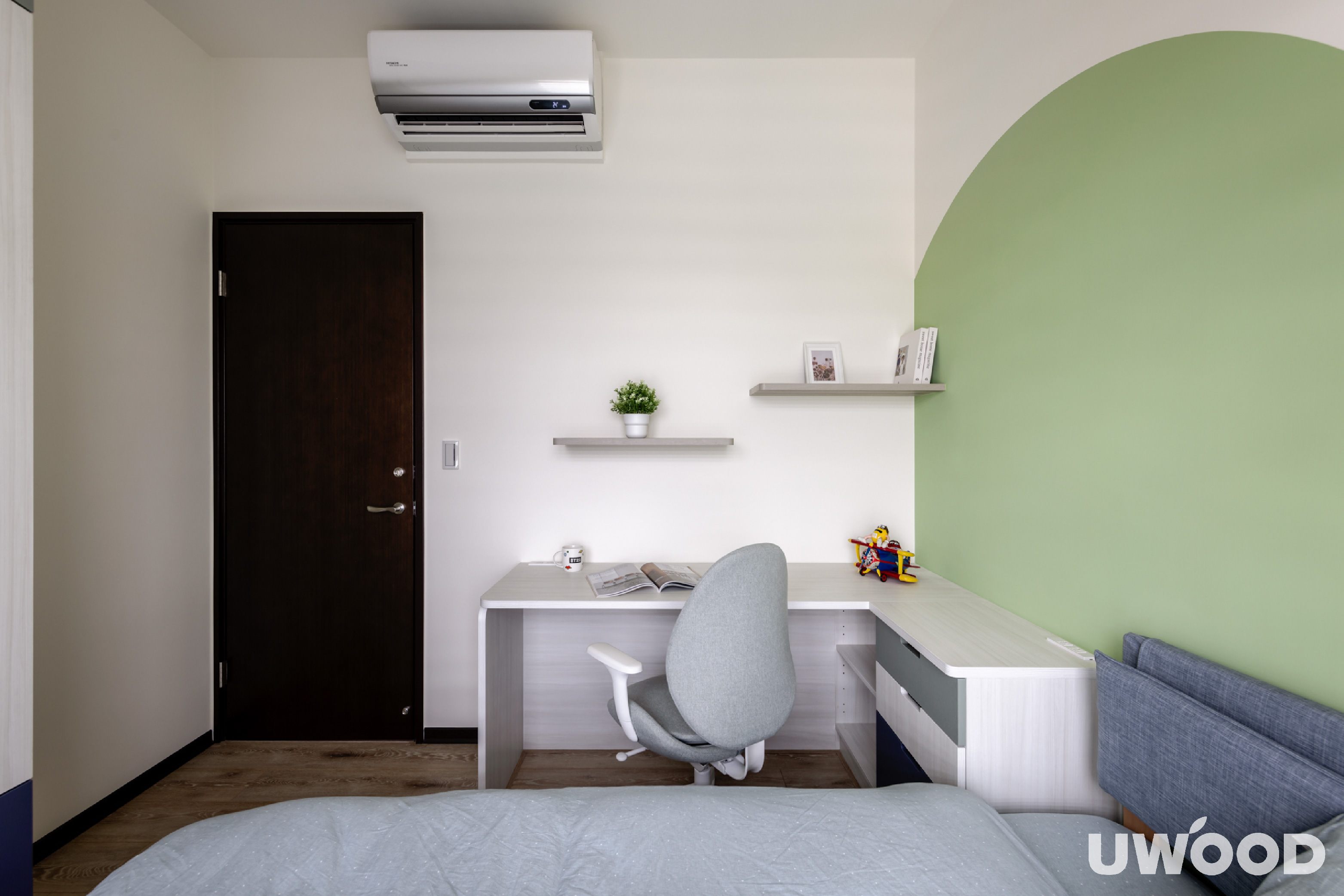 北歐風臥室設計｜新北市吳公館｜35坪