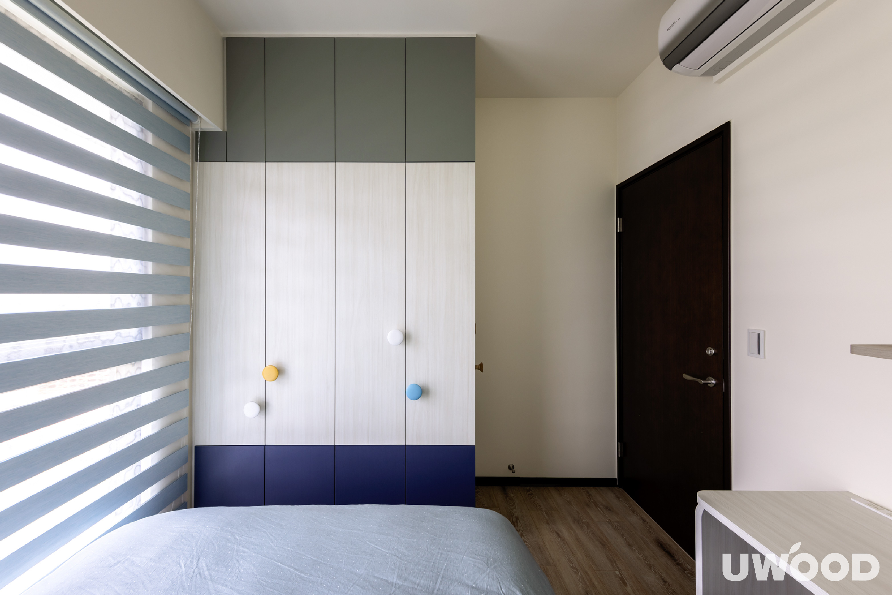 北歐風臥室設計｜新北市吳公館｜35坪