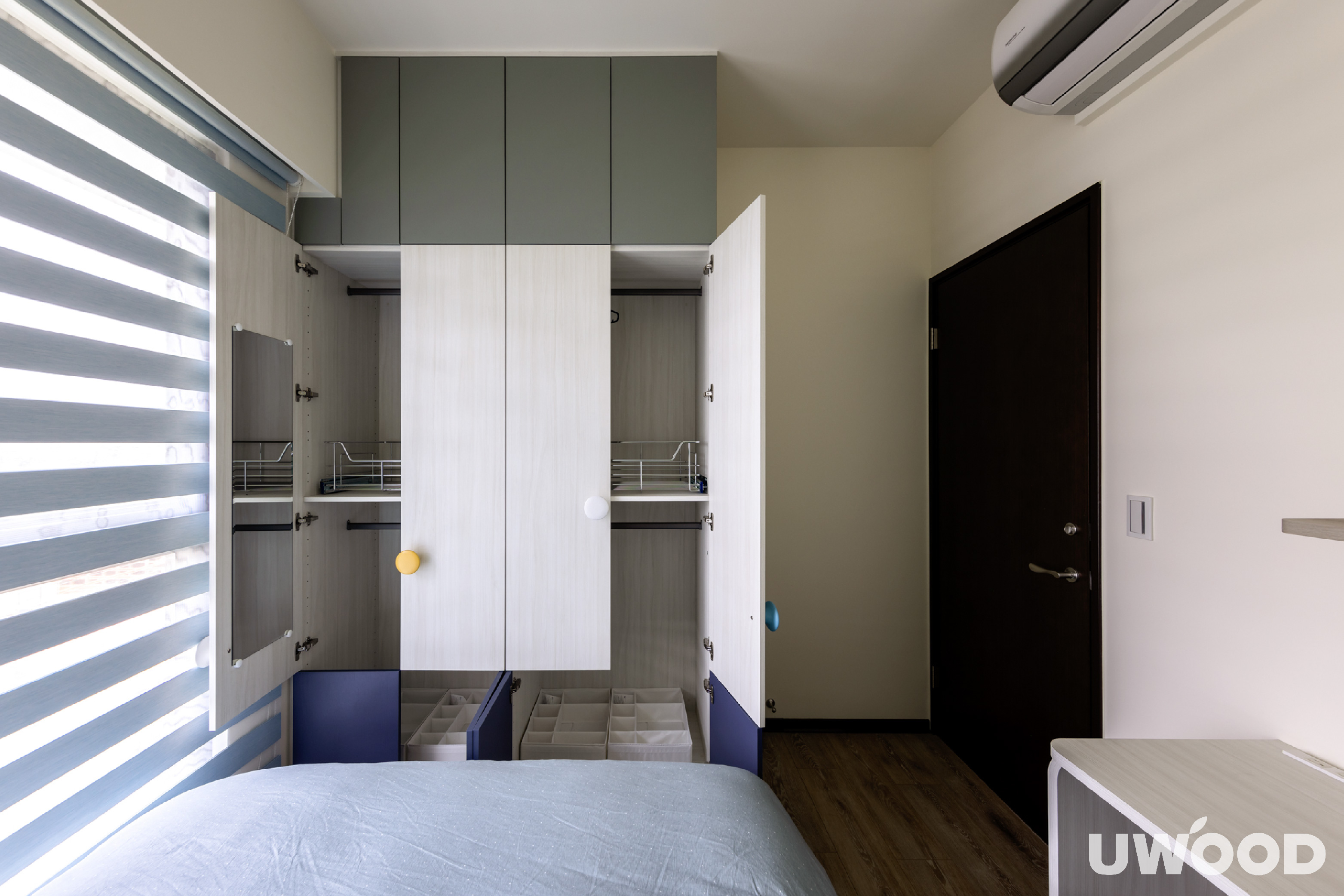 北歐風臥室設計｜新北市吳公館｜35坪