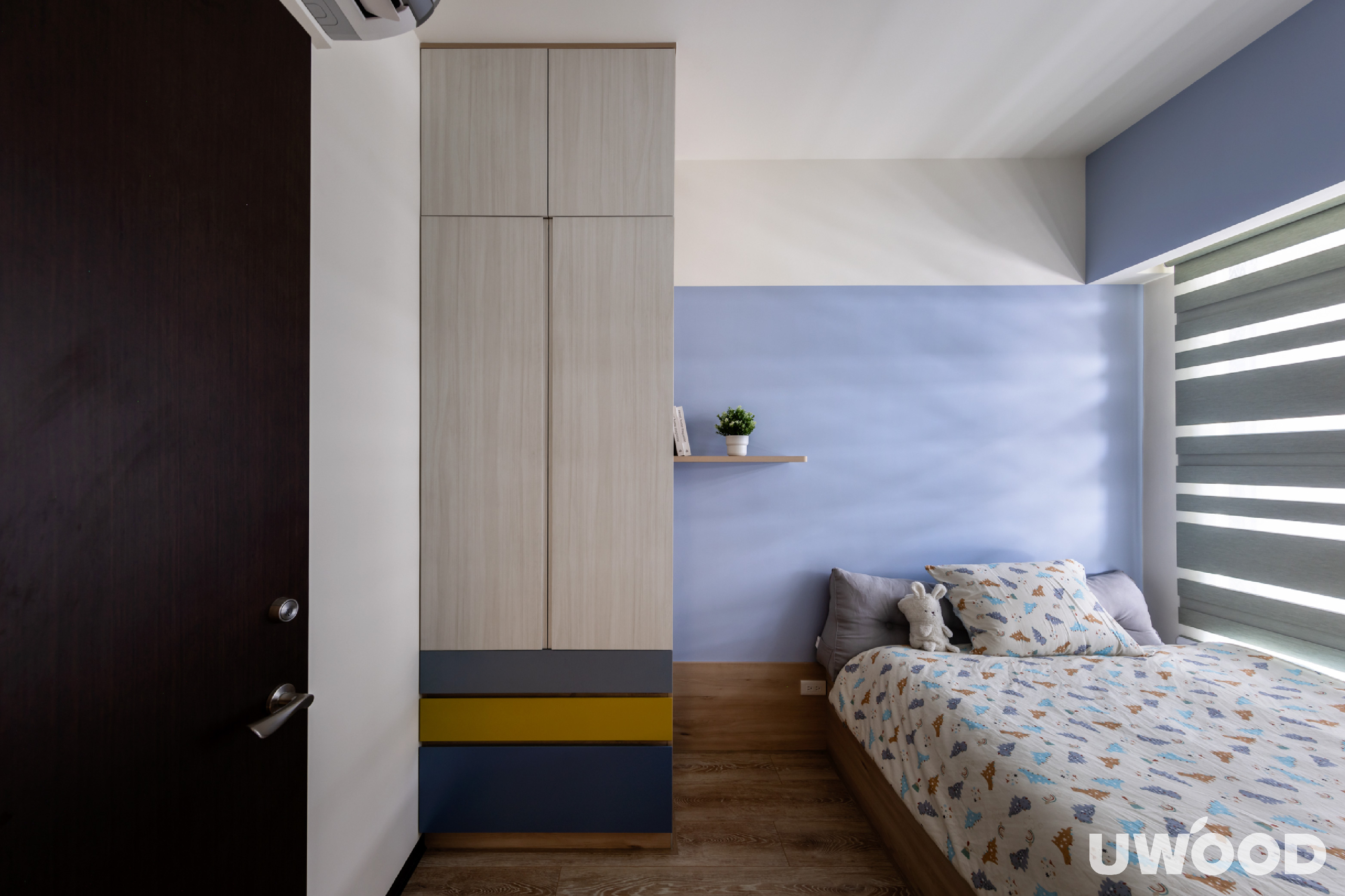 北歐風臥室設計｜新北市吳公館｜35坪