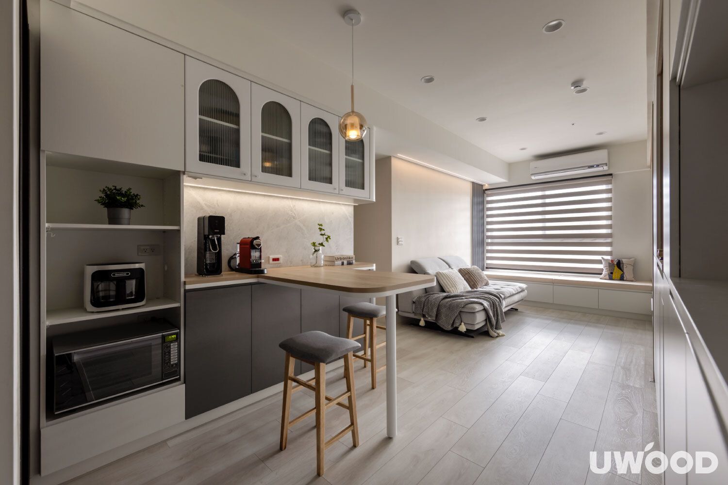 簡約風室內設計｜新北市王公館｜19坪