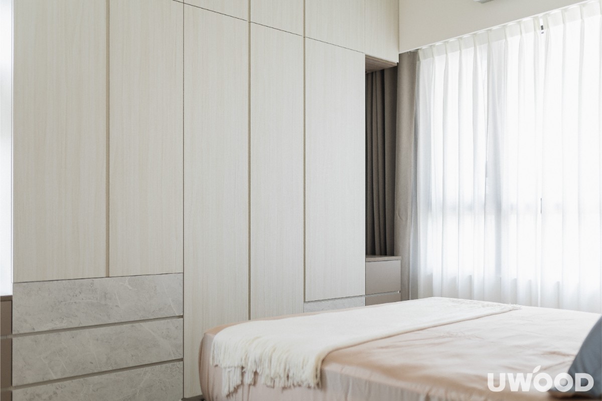 輕奢風臥室設計｜新北市劉公館｜46坪