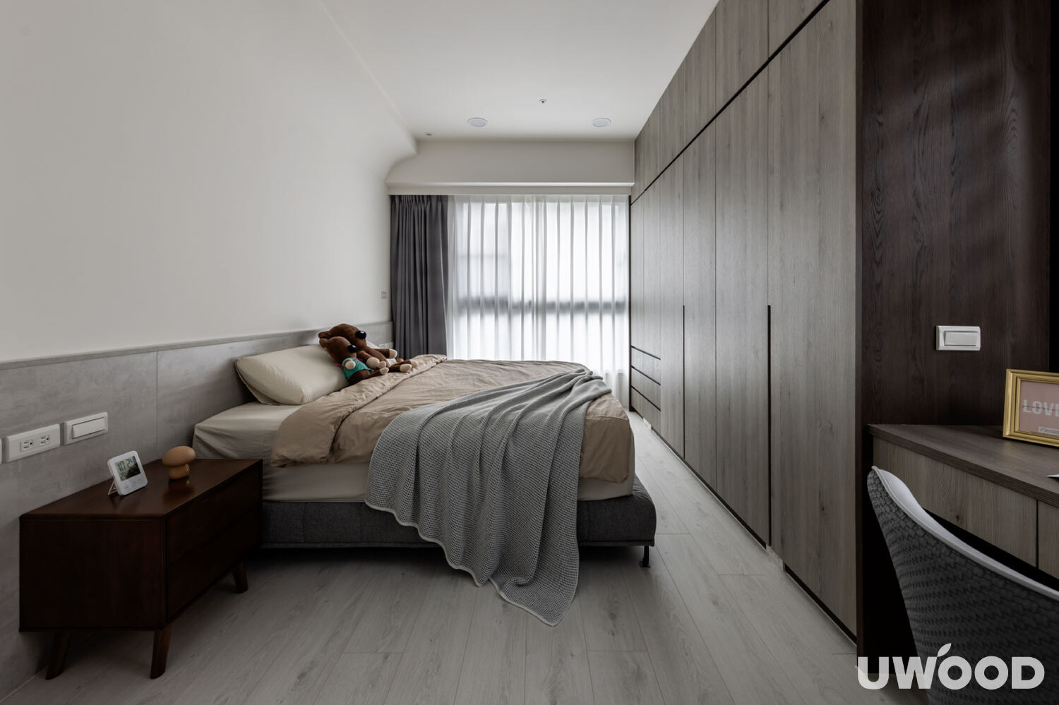 簡約風臥室設計｜新竹縣江公館｜25坪