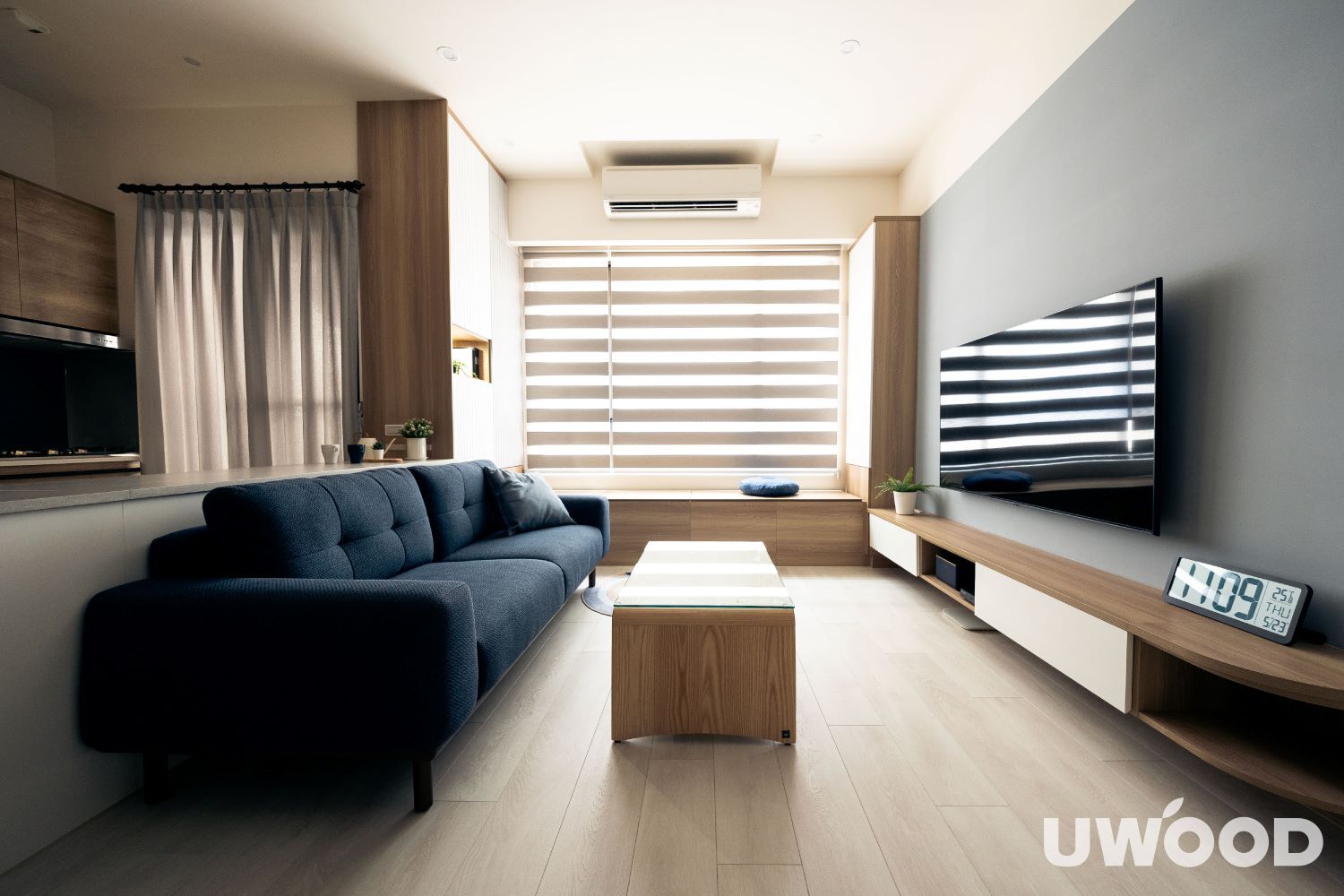 北歐風客廳設計｜高雄市劉公館｜40坪