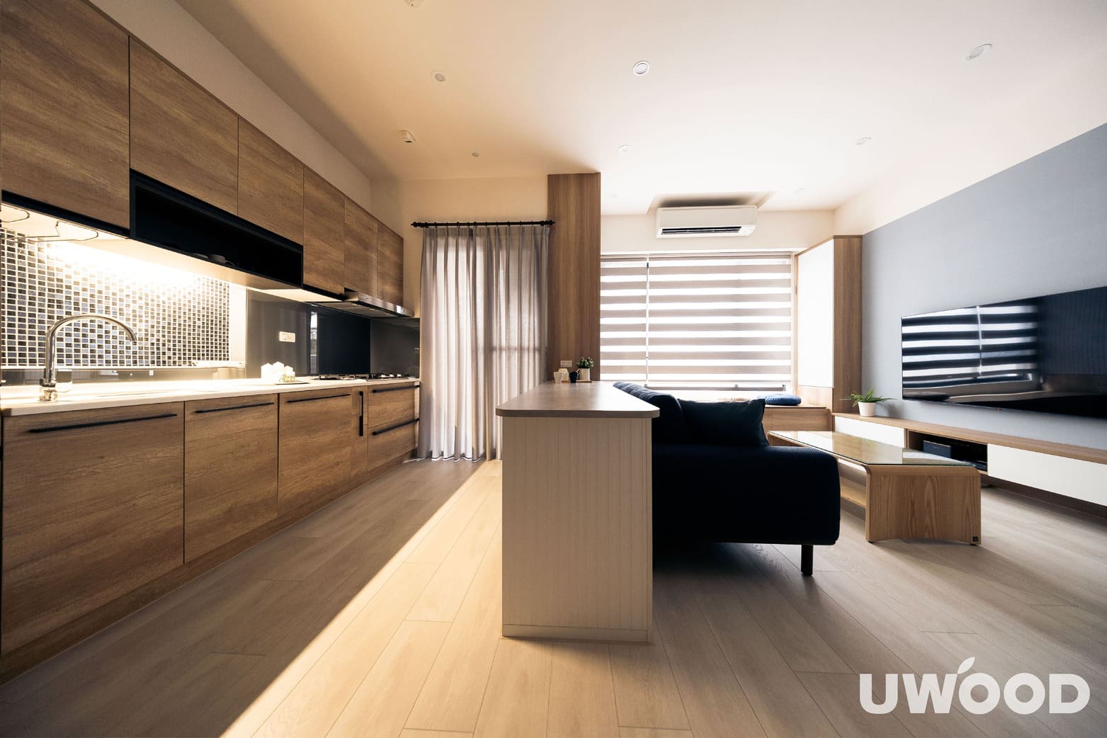 北歐風客廳設計｜高雄市劉公館｜40坪