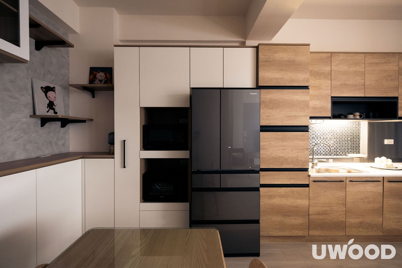 北歐風客廳設計｜高雄市劉公館｜40坪