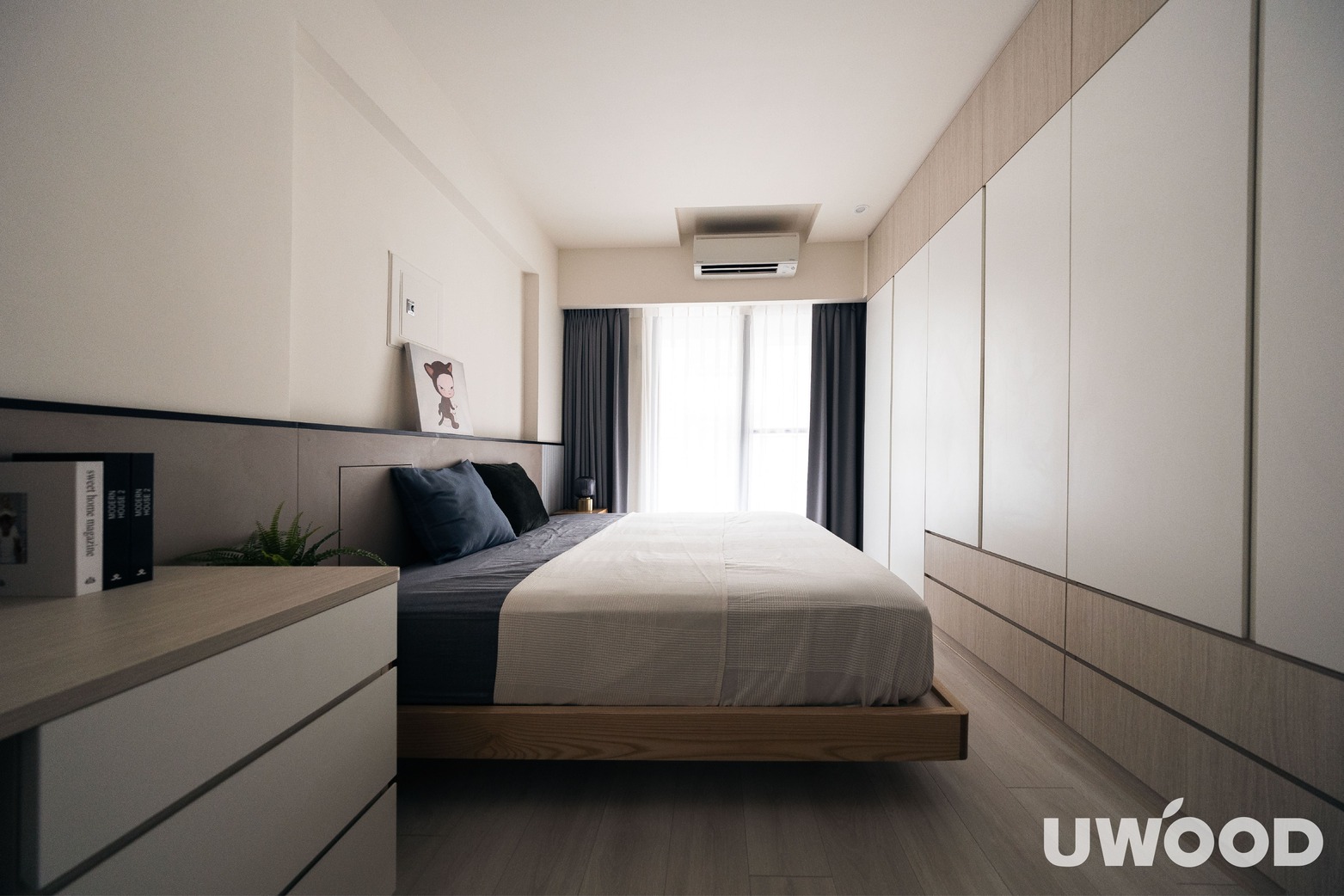 北歐風臥室設計｜高雄市劉公館｜40坪