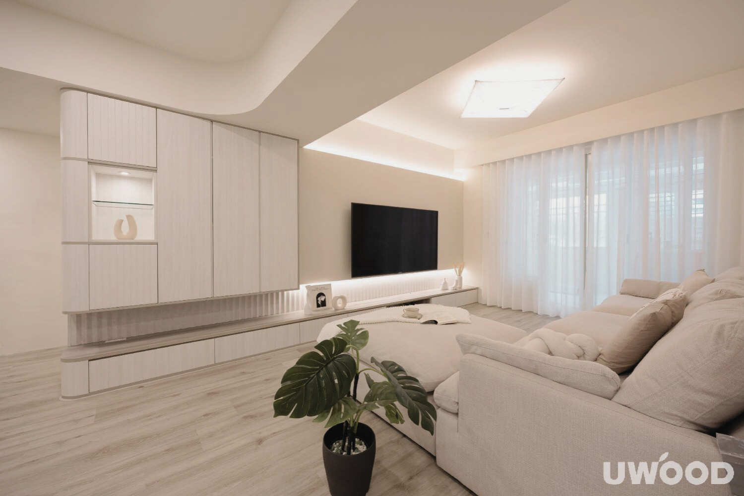 現代風室內設計｜新竹市朱公館｜35坪