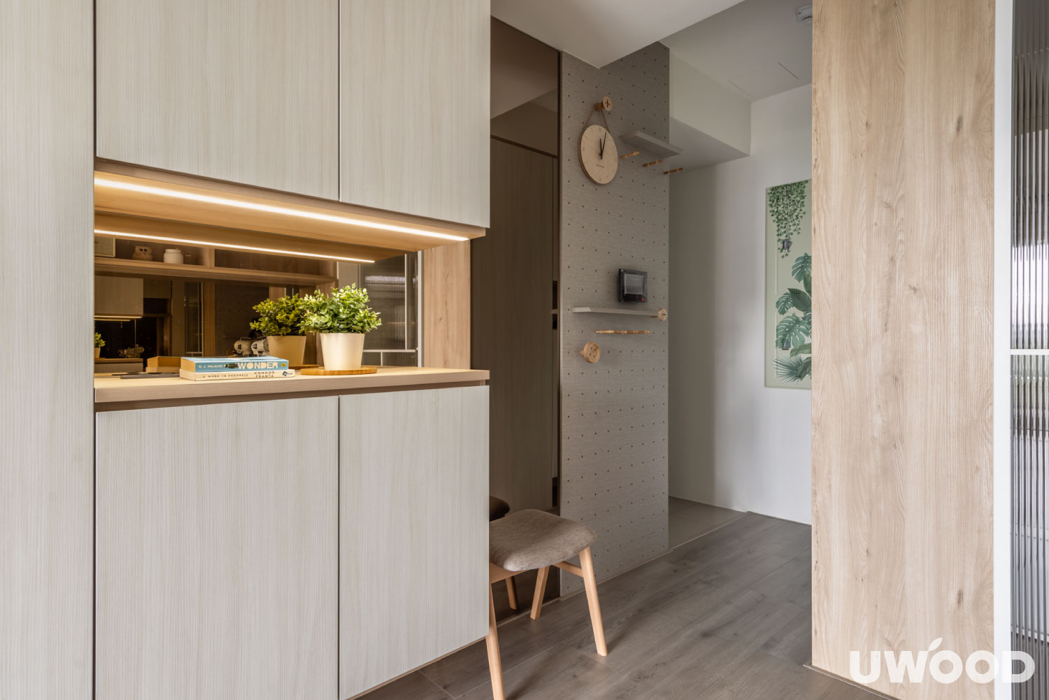 現代風客廳設計｜桃園市林公館｜22坪