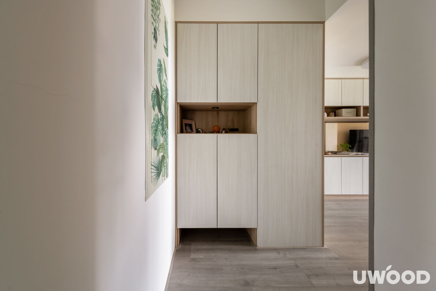 現代風客廳設計｜桃園市林公館｜22坪