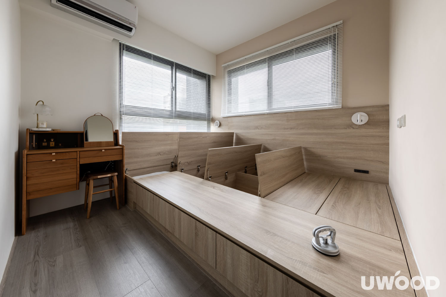 現代風臥室設計｜桃園市林公館｜22坪