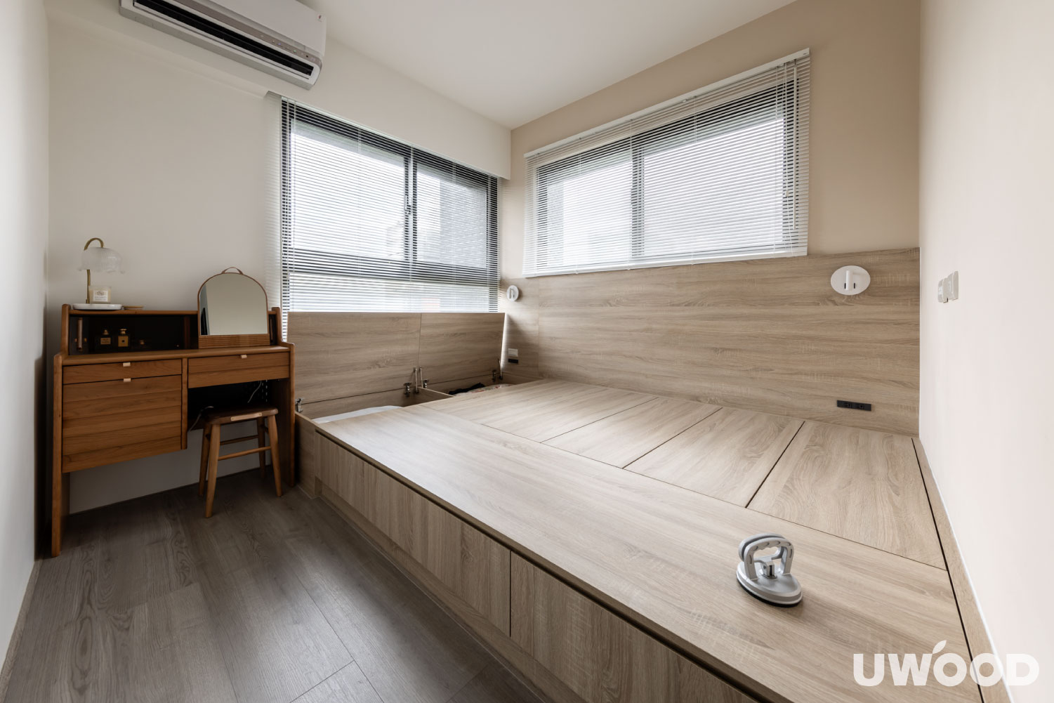 現代風臥室設計｜桃園市林公館｜22坪