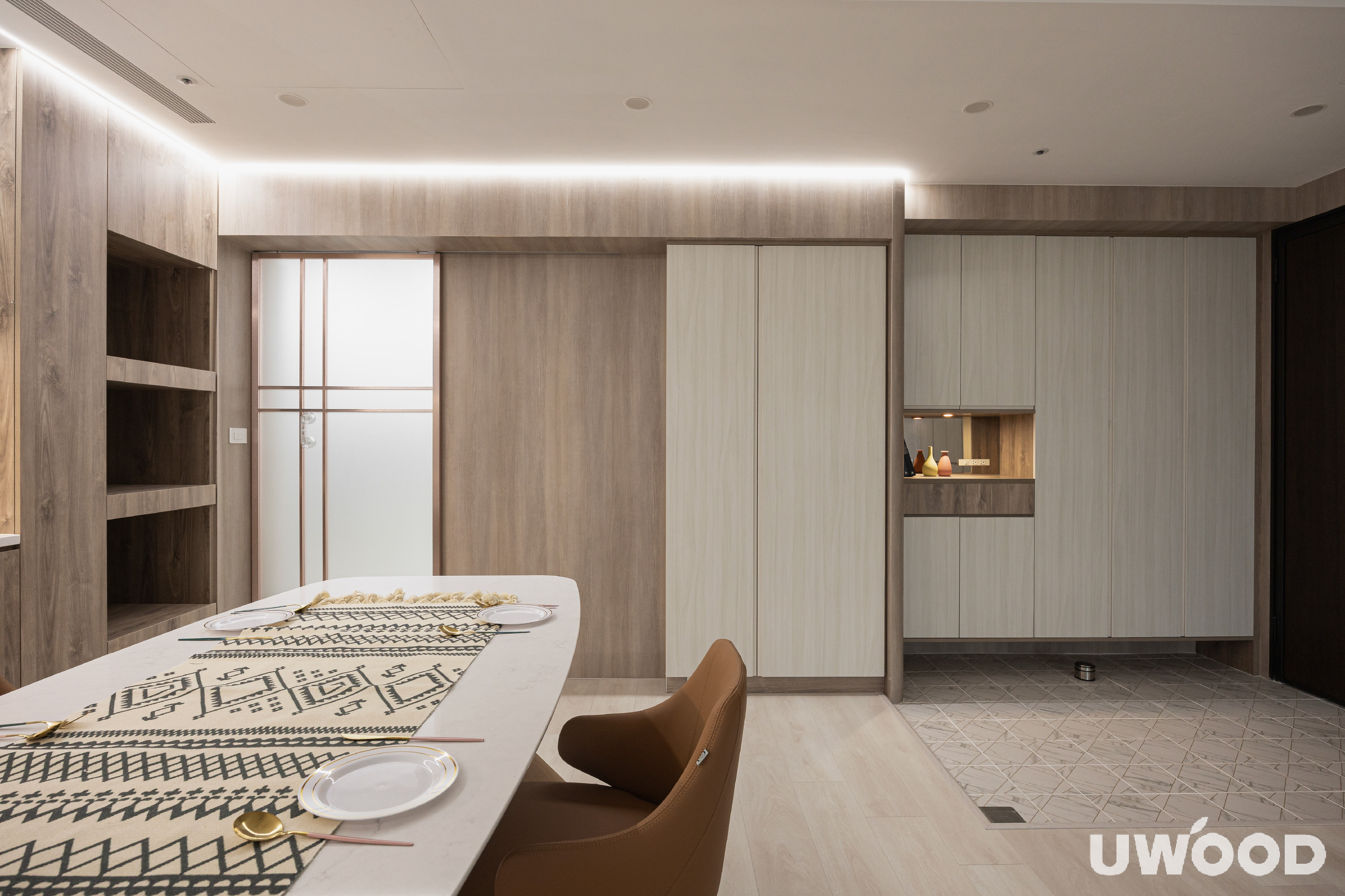 輕奢風室內設計｜台北市張公館｜36坪