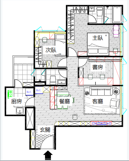 格局配置圖