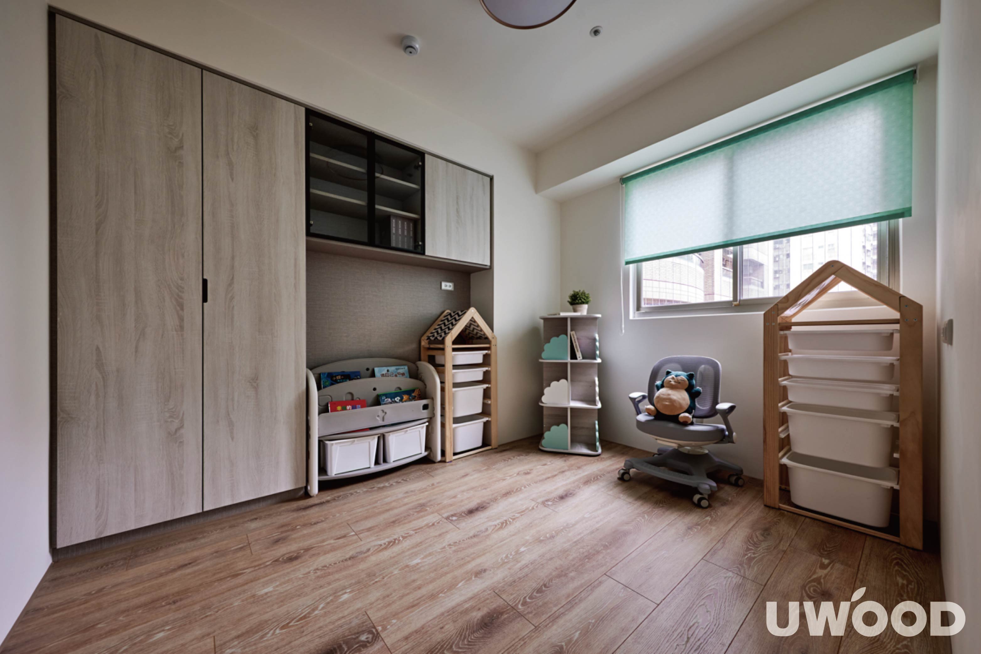 兒童房設計-預留充足收納空間